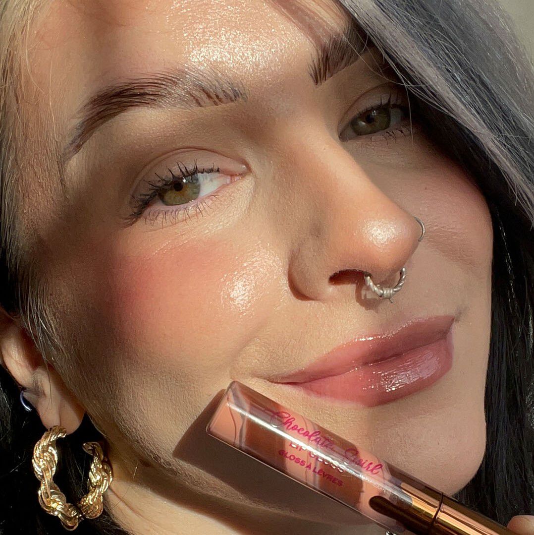 I Heart Revolution Soft Swirl Gloss Chocolate Lip Chocolate Pudding